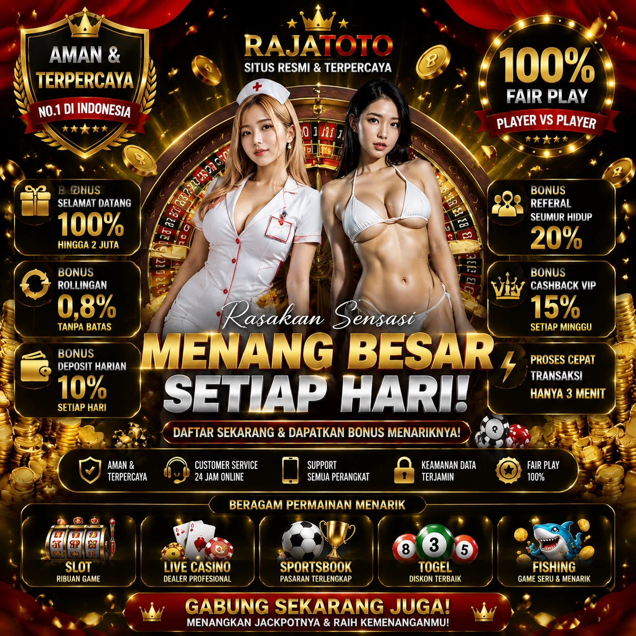 rajapanen APK — gak dipotong pulsa